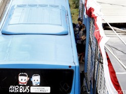 Bus Transjakarta Mogok di Halte Pondok Indah, Lalin Macet