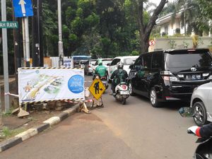 Rute-rute Alternatif Ganjil Genap di Jl Sisingamangaraja ini Macet 1,5 Km