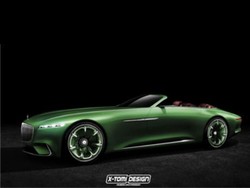 Begini Jadinya Jika Konsep Maybach Vision 6 Tanpa Atap