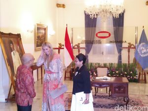 Bertemu Ratu Belanda, Menlu Retno: Bahas Financial Inclusion