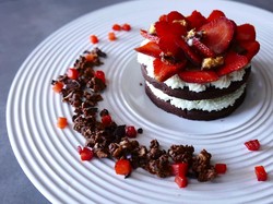 Resep Kue: Cocoa Nibs Sandwich Cookies