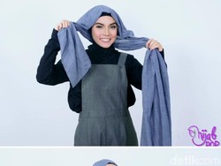 Tutorial Hijab Pashmina Saat Pakai Busana Overall