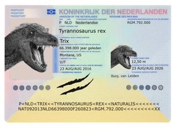 Bahkan T-rex pun Punya Paspor!