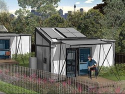 Proyek Pertama Rumah Mungil untuk Tunawisma di Australia