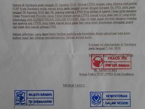 Korban Penipuan CPNS Pemkot Surabaya Diminta Membayar Uang Rp 10-Rp 35 Juta