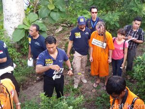 Rekonstruksi di Jimbaran, Polisi Temukan Pecahan HP Barang Bukti Baru