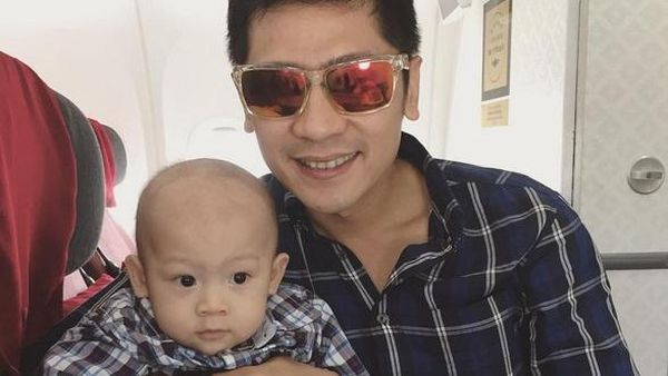 Gemes! Lucunya Putra  Adi Nugroho dan Donita