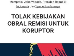 Petisi Tolak Obral Remisi untuk Koruptor Bergulir, KPK Beri Dukungan