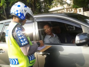 2 Minggu Pemberlakuan Sistem Ganjil Genap, 2.549 Kendaraan Kena Tilang