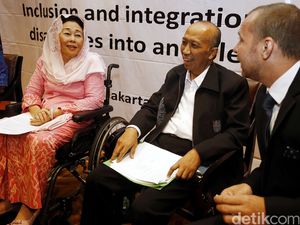 Sinta Nuriyah Wahid Hadiri Diskusi Penyandang Disabilitas