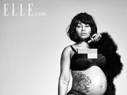 Blac Chyna Kembali Pamer Perut Hamil dengan Pose Seksi di Majalah