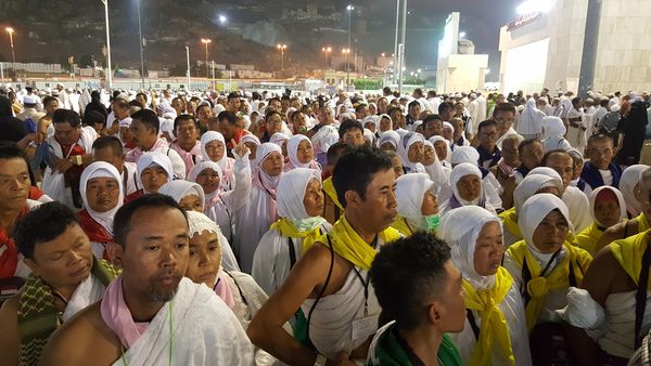 Kepadatan Jemaah di Makkah