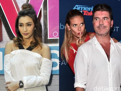 Hot Photo Highlight: Rambut Cepol Tyas Mirasih Sampai Heidi Klum Cium Simon Cowell