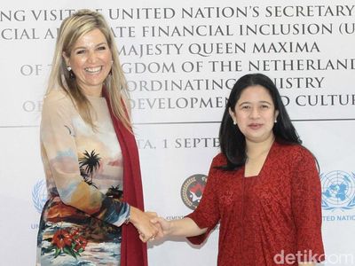 Puan Maharani Bertemu Ratu Maxima