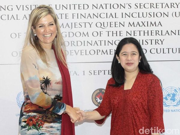Puan Maharani Bertemu Ratu Maxima