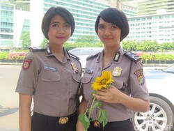 Foto: Ketika Para Polwan Tampil Cantik di Hari Polwan