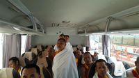 Jemaah Menikmati Bus Antar-Kota Perhajian yang Telah Diupgrade
