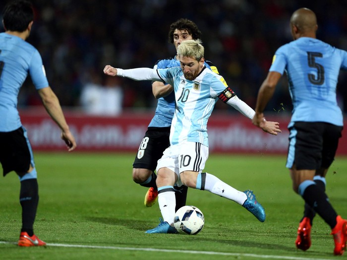 Gol Messi Menangkan Argentina atas Uruguay