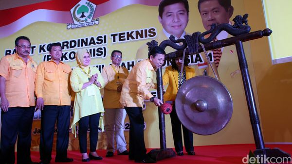 Golkar Gelar Rakornis Pemenangan Pemilu