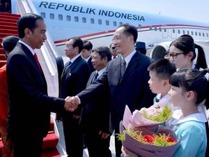 Tiba di Hangzhou China, Jokowi Akan Bertemu Xi Jinping