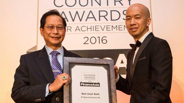 BCA Raih 2 Penghargaan di FinanceAsia Country Awards