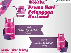 Bright Gas Berikan Banyak Promo Menarik di Hari Pelanggan Nasional 2016