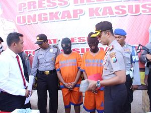 Dua Pemuda Spesialis Pelempar Paving Diamankan