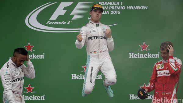 Rosberg Juara GP Italia