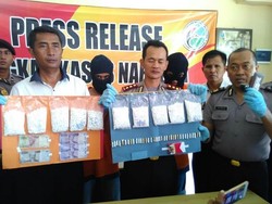 Polisi Sita 10 Ribu Butir Pil Lexotan dari Penumpang Bus