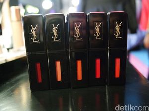 Yves Saint Laurent Rilis Lipstik Cair Bertekstur Creamy Stain