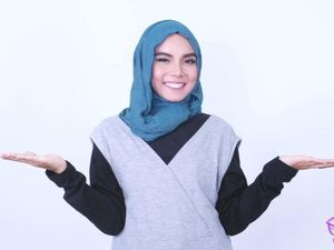 Tutorial Hijab Pashmina untuk Musim Panas