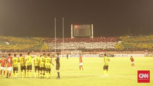Timnas Indonesia vs Malaysia, Tim Tamu Didukung 500 Suporter