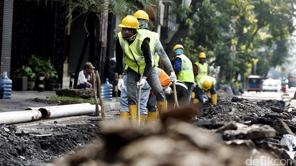Pedestrian di Kawasan Melawai Diperbaiki