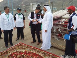 Tinjau Armina, Menag Soroti Konstruksi Tenda sampai Listrik