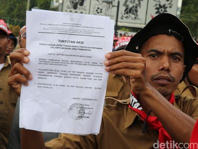 Minta Jadi PNS, Penyuluh Pertanian Demo Istana