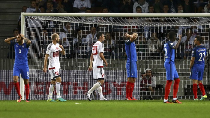 Deschamps Sesalkan Prancis yang Buang-Buang Peluang