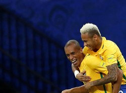 Neymar Bikin Assist dan Gol, Brasil Kalahkan Kolombia 2-1