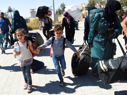 Pertempuran Pecah di Hama Suriah, 100 Ribu Orang Mengungsi