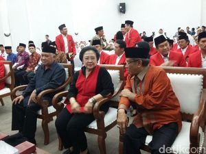 Mega Lantik Pengurus Bamusi PDIP, Ketum PB NU dan Ketua Muhammadiyah Hadir