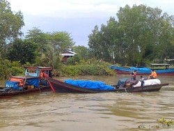2 ABK Penyelundup Nyemplung ke Sungai Asahan saat Disergap Petugas Bea Cukai