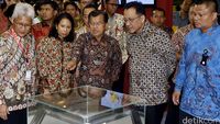 Jusuf Kalla dan Rini Soemarno Tinjau IBD Expo