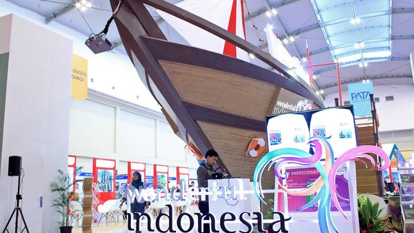 Kapal Phinisi & Aneka Booth Mancanegara Meriahkan Hari ke-2 PATA Travel Mart