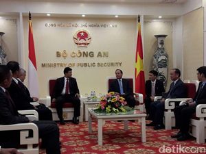 Kabareskrim Temui Menteri Keamanan Publik Vietnam Bahas Kejahatan Perairan