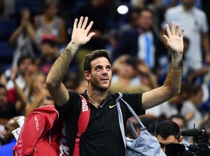 Kisah Air Mata Haru Del Potro, Lepas Tengah Malam di Arthur Ashe Stadium Kisah Air Mata Haru Del Potro, Lepas Tengah Malam di Arthur Ashe Stadium