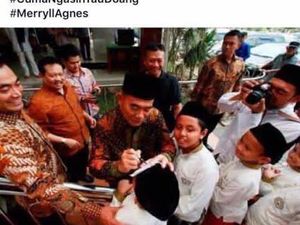 Ramai Foto Mendikbud Tanda Tangan di Jidat Anak SD, ini Penjelasan Kemendikbud