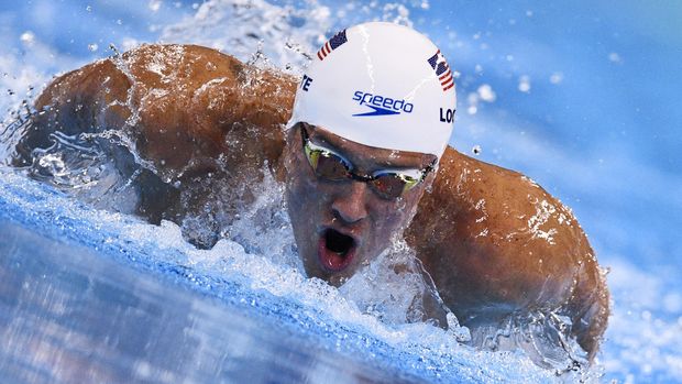 Ryan Lochte (FILES) This file photo taken on August 10, 2016 shows USA's Ryan Lochte as he competes in the Men's 200m Individual Medley heat during the swimming event at the Rio 2016 Olympic Games at the Olympic Aquatics Stadium in Rio de Janeiro. US swimming star Ryan Lochte will look to turn the page after his drunken hijinks at the Rio Olympics cost him lucrative endorsements -- by appearing on the reality TV show