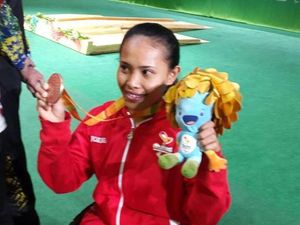 Angkat Berat Beri Medali Pertama untuk Indonesia di Paralimpiade 2016