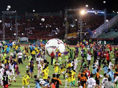 Semarak Haornas di Stadion Gelora Sidoarjo