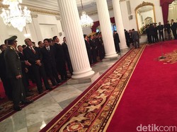 Sutiyoso, Ahok dan Pejabat Negara Hadiri Pelantikan Kepala BIN