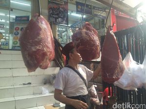 Jelang Idul Adha, Harga Daging Sapi di Pasar Cipete Masih Rp 120.000/Kg